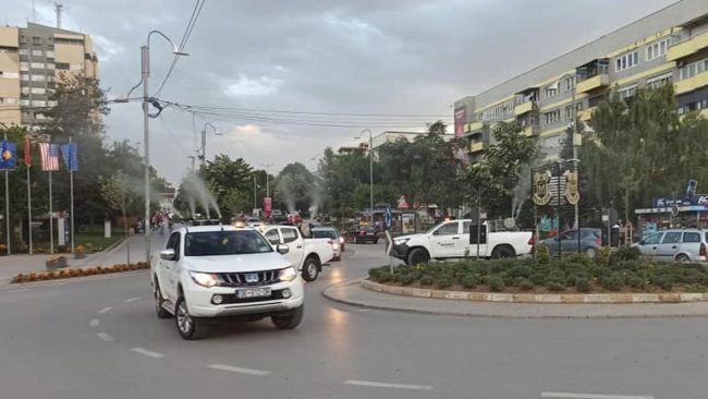 Faza e tretë e dezinsektimit hapësinor në Gjilan nis të mart​ën mbrëma
