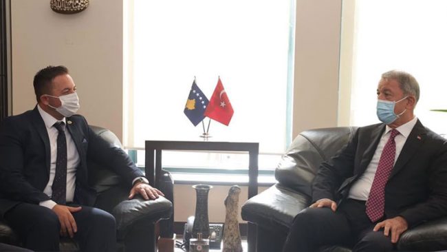Mehaj takon homologun e tij turk, bisedojnë për bashkëpunimin bilateral në fushën e mbrojtjes