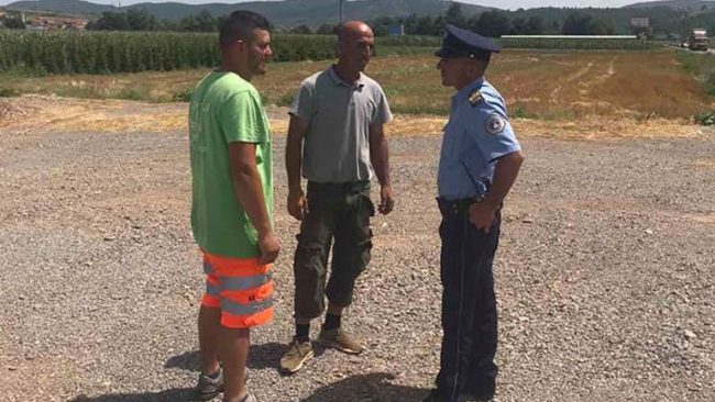 Policia e Kosovës në Kamenicë me fushatë sensibilizuese kundër përhapjes së zjarreve