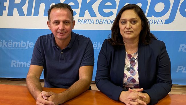 PDK-ja e Gjilanit: Leonora Bunjaku kandidate për kryetare të komunës, Riad Rashiti ud.kryetar i Degës