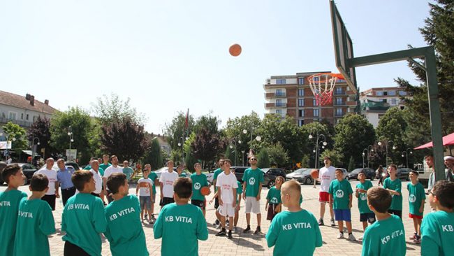 Në qytetin e Vitisë është mbajtur “Streetball Vitia”