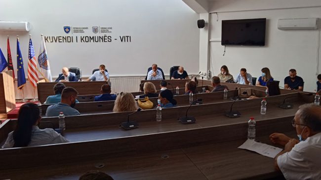 U mbajt mbledhja e shtatë e rregullt e Kuvendit Komunal të Vitisë