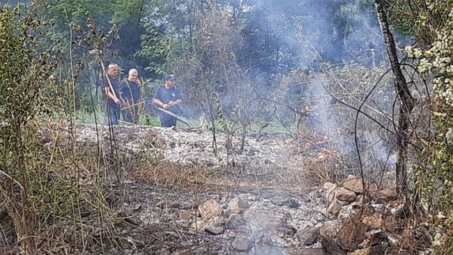 Zjarre në Livoç të Epërm dhe Bukovik të Gjilanit