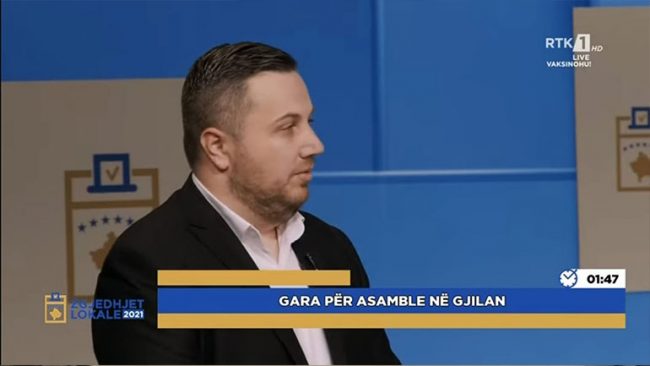 Arianit Ibrahimi shpalos programin e AKR-së për Gjilanin