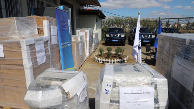 EULEX dhuron donacion për SHKK-në