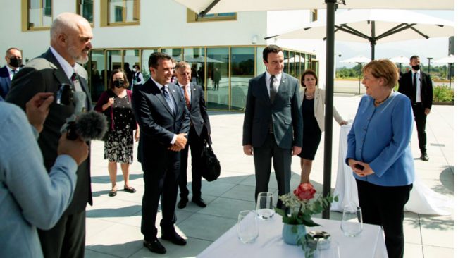 Kryeministri i Republikës së Kosovës, Albin Kurti takoi Kancelaren e Republikës Federale të Gjermanisë, Angela Merkel