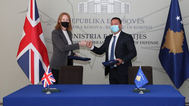 Ministri Mehaj priti në takim shefen për Politikë të Gjerë Evropiane në Ministrinë e Mbrojtjes së Mbretërisë së Bashkuar