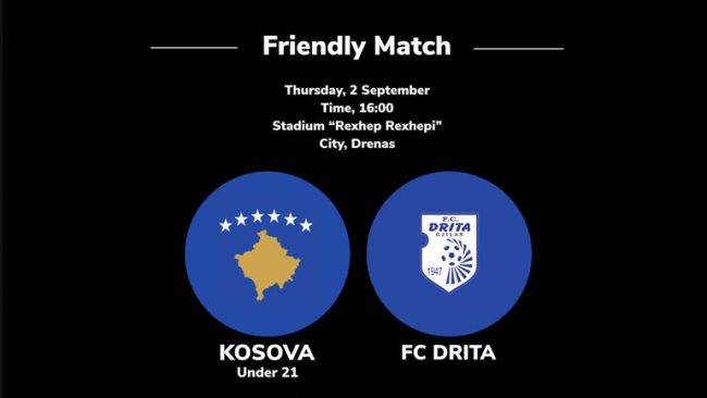 Të enjten miqësorja Kosova U21 – FC Drita