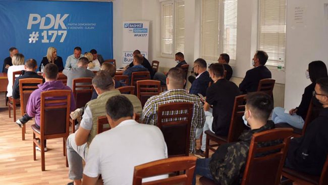 Në Shtabin e PDK-së të motivuar dhe të mobilizuar për fitoren e Leonora Morina Bunjakut