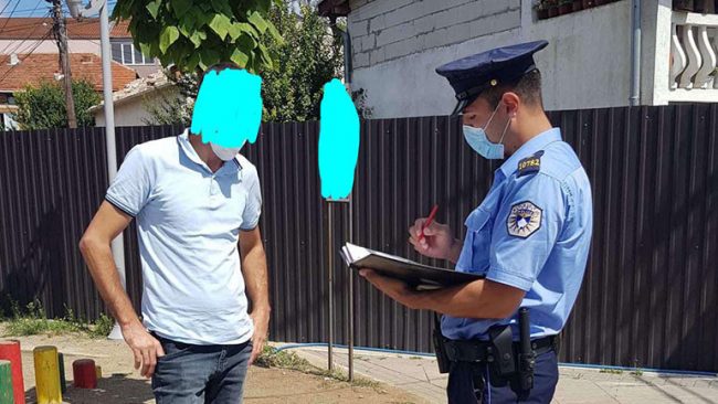 Policia: Mbi 1 mijë e 500 gjoba të shqiptuara për mosrespektim të masave anti-covid