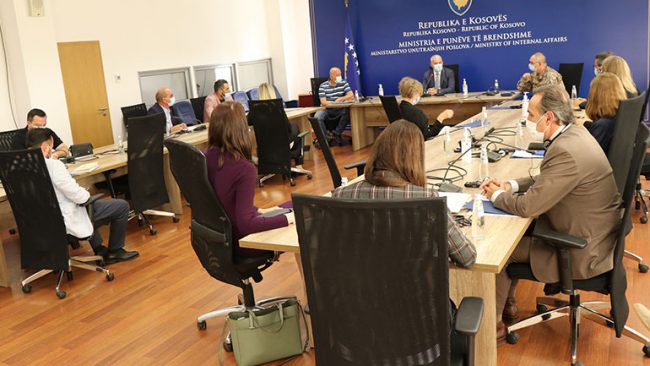 Ministri Sveçla ftoi në takim koordinues Organizatat Ndërkombëtare lidhur me strehimin e qytetarëve afgan në Kosovë