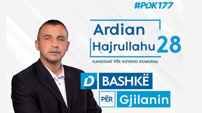 Ardian Hajrullahu kërkon besimin tuaj për asamble komunale!