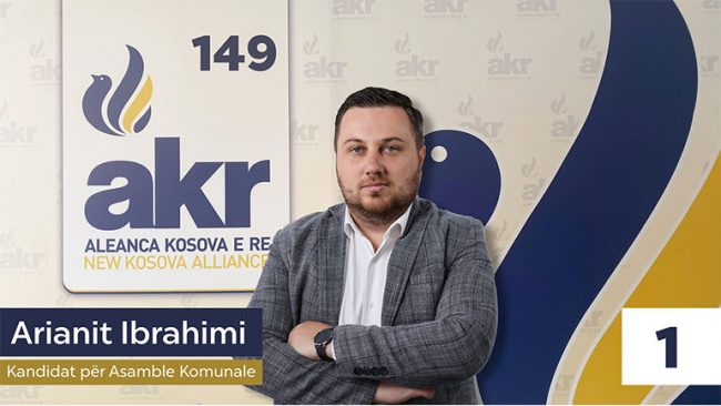 Prezantim i shkurtër i vizionit të AKR-së në Gjilan, nga bartësi i listës Arianit Ibrahimi (VIDEO)