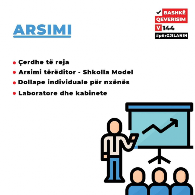 Alban Hyseni: Zotimet për arsimin