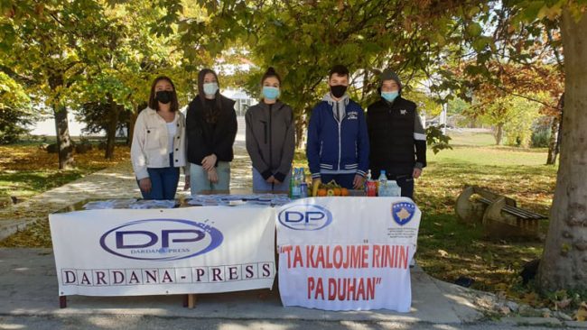 Në Kamenicë organizohet kampanjë vetëdijësuese kundër pirjes së duhanit