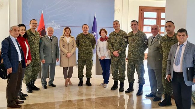 Shoqata e Ushtarakëve Rezervë të Kosovës nënshkruan marrëveshjen e parë të bashkëpunimit me Shoqatën Kombëtare të Ushtarakëve Rezervë të Shqipërisë