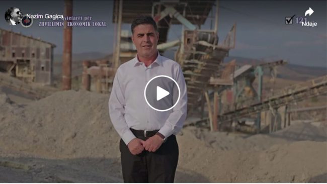 Nazim Gagica – Qeverisje me qytetarët për një Gjilan të zhvilluar ekonomikisht! (VIDEO)