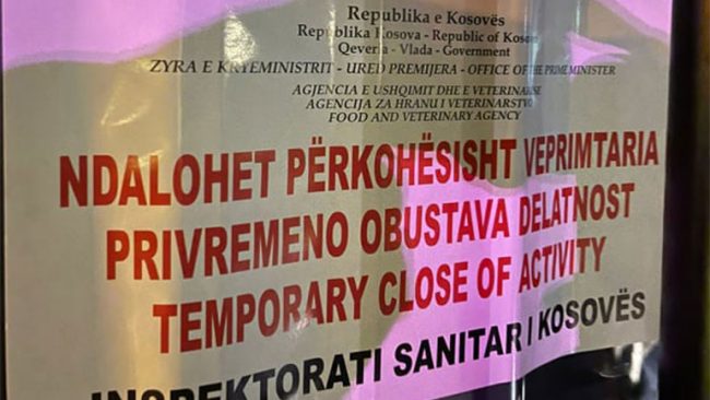 Gjilani nuk e pranon represionin dhe mbylljen e dhunshme të lokaleve