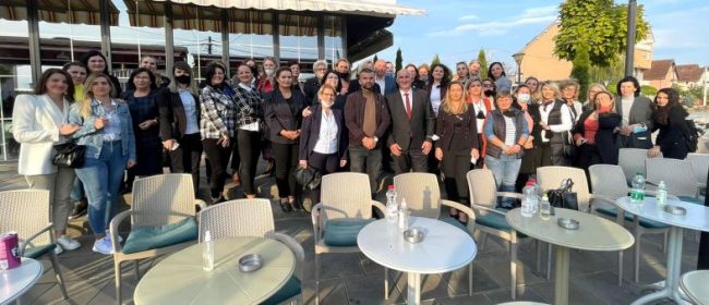 Haliti: Bashkëbiseduam për projektet e ardhshme si dhe për çështje tjera gjinore
