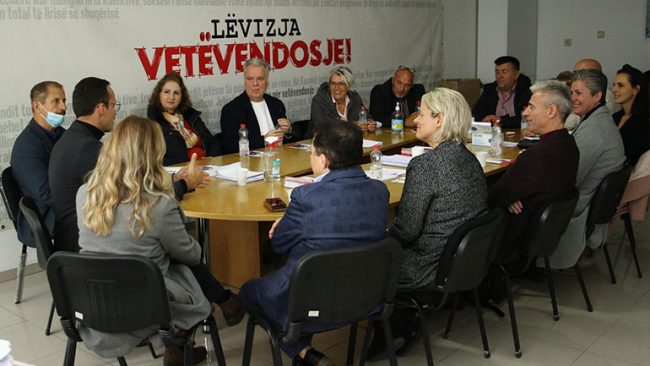 Mërgata në mbështetje të Lëvizjes VETËVENDOSJE!