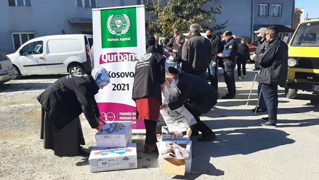 International Charity Organization ndihmon familjet në nevojë me pako ushqimore