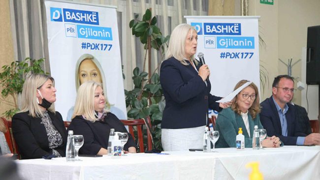 Gratë e Partisë Demokratike të vendosura: Bashkë me Leonorën do ta bëjnë ndryshimin që i duhet Gjilanit!