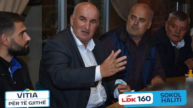 Haliti falënderon banorët e Sadovines së Çerkezëve për mbështetjen e pakursyer