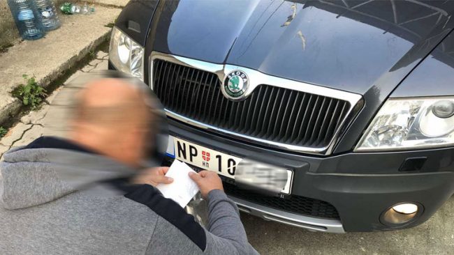 Zbatimi i vendimit sipas marrëveshjes së arritur në Bruksel mbi vendosjen e stikersave në targa