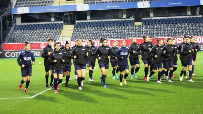 Kombëtarja e Kosovës e gatshme për sfidën kundër Belgjikës