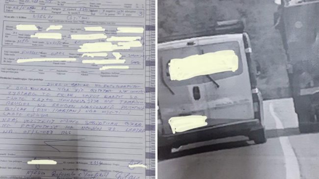 Tejkalon në vijë të plotë, ndëshkohet nga policia