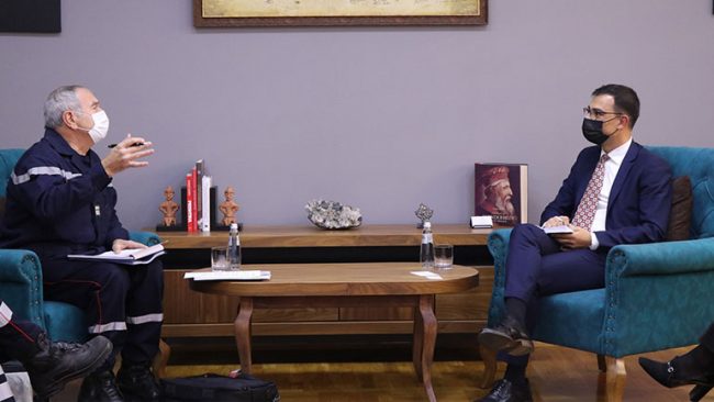 Zëvendësministri Dobra priti në takim një delegacion nga Franca
