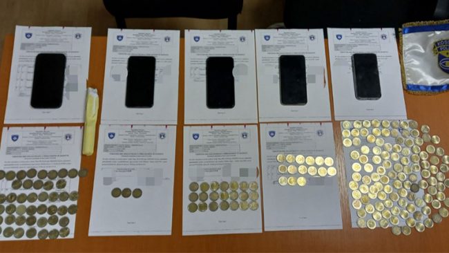 Policia e Kosovës arreston pesë persona të dyshuar për falsifikim parash