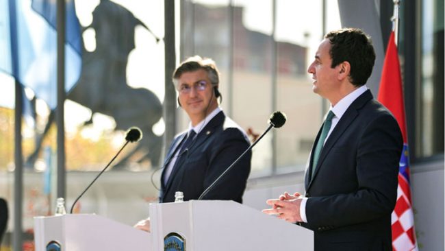 Kryeministri Kurti: I jemi thellësisht mirënjohës Republikës së Kroacisë për mbështetjen e vazhdueshme