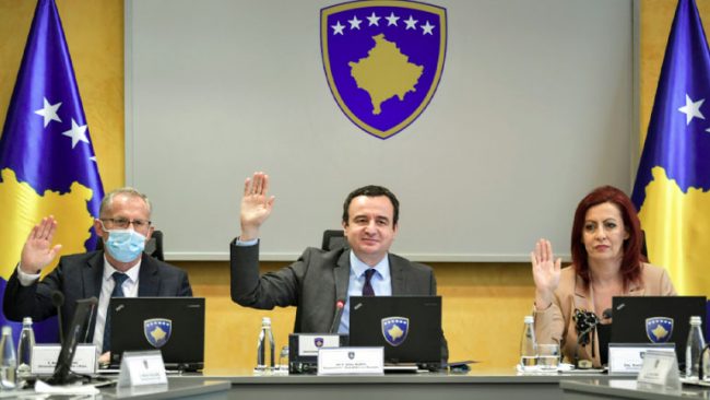 Ja çfarë vendime mori sot Qeveria e Kosovës