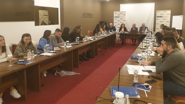 UKZ pjesëmarrëse në tryezën e organizuar nga OSBE, “Praktika gjyqësore në rastet që përfshijnë viktima të ndjeshme”