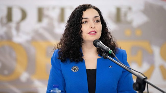 Fjalimi i Presidentes Vjosa Osmani në Ditën e Forcës së Sigurisë së Kosovës