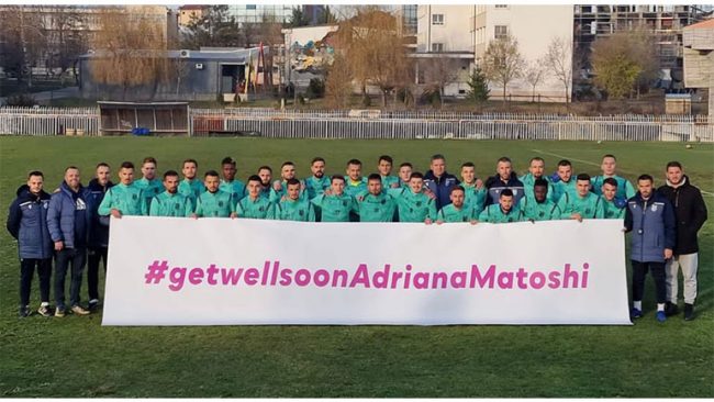 Drita i dëshiron shërim të shpejtë Adriana Matoshit dhe rikthim në skenën artistike, artit të saj të dëshmuar, teatrit e filmit