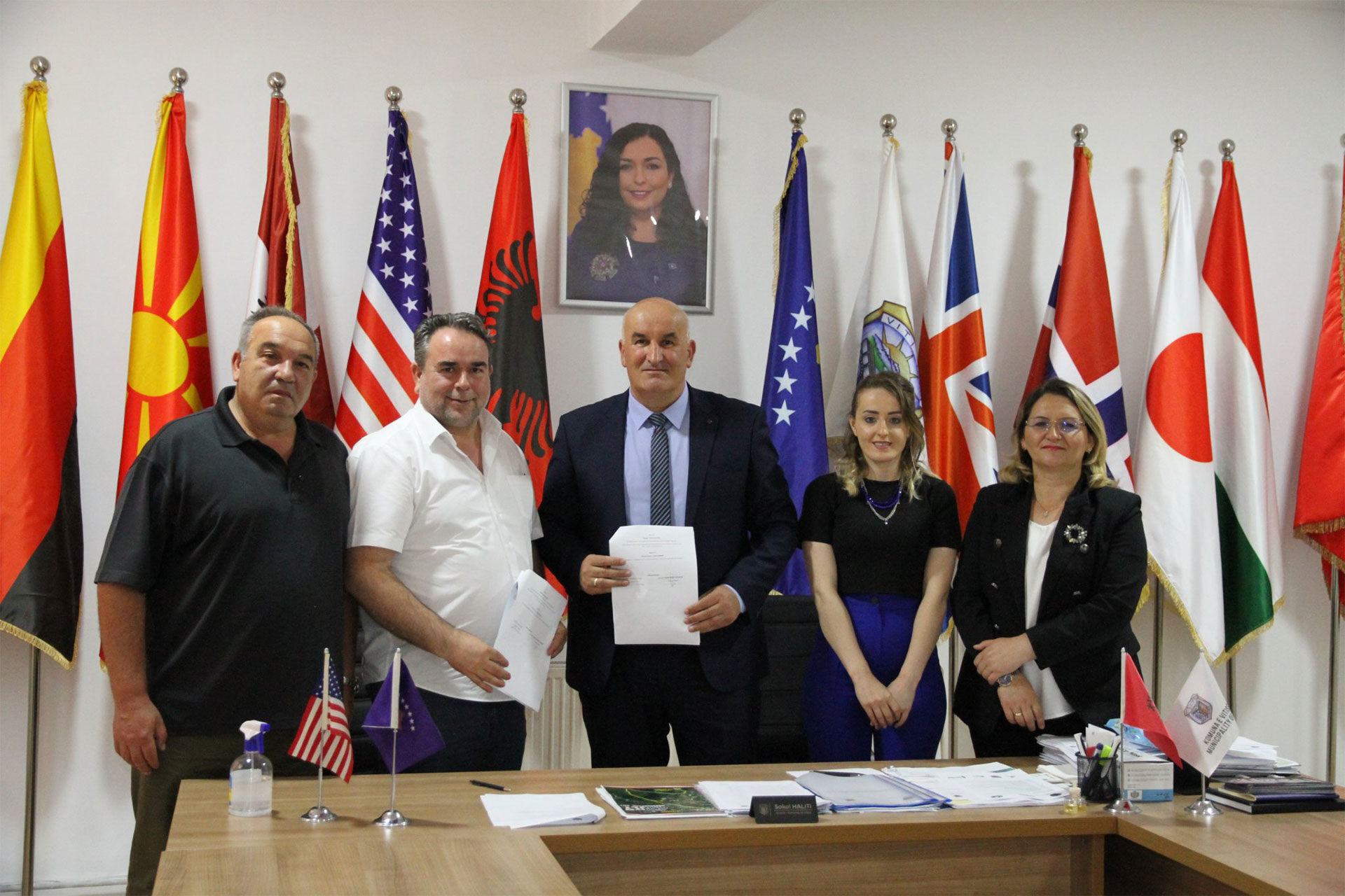 Vitia nënshkruan marrëveshje me “Kuwait Society for Relief” për ndërtimin e Ambulancës së Mjekësisë Familjare në Gushicë