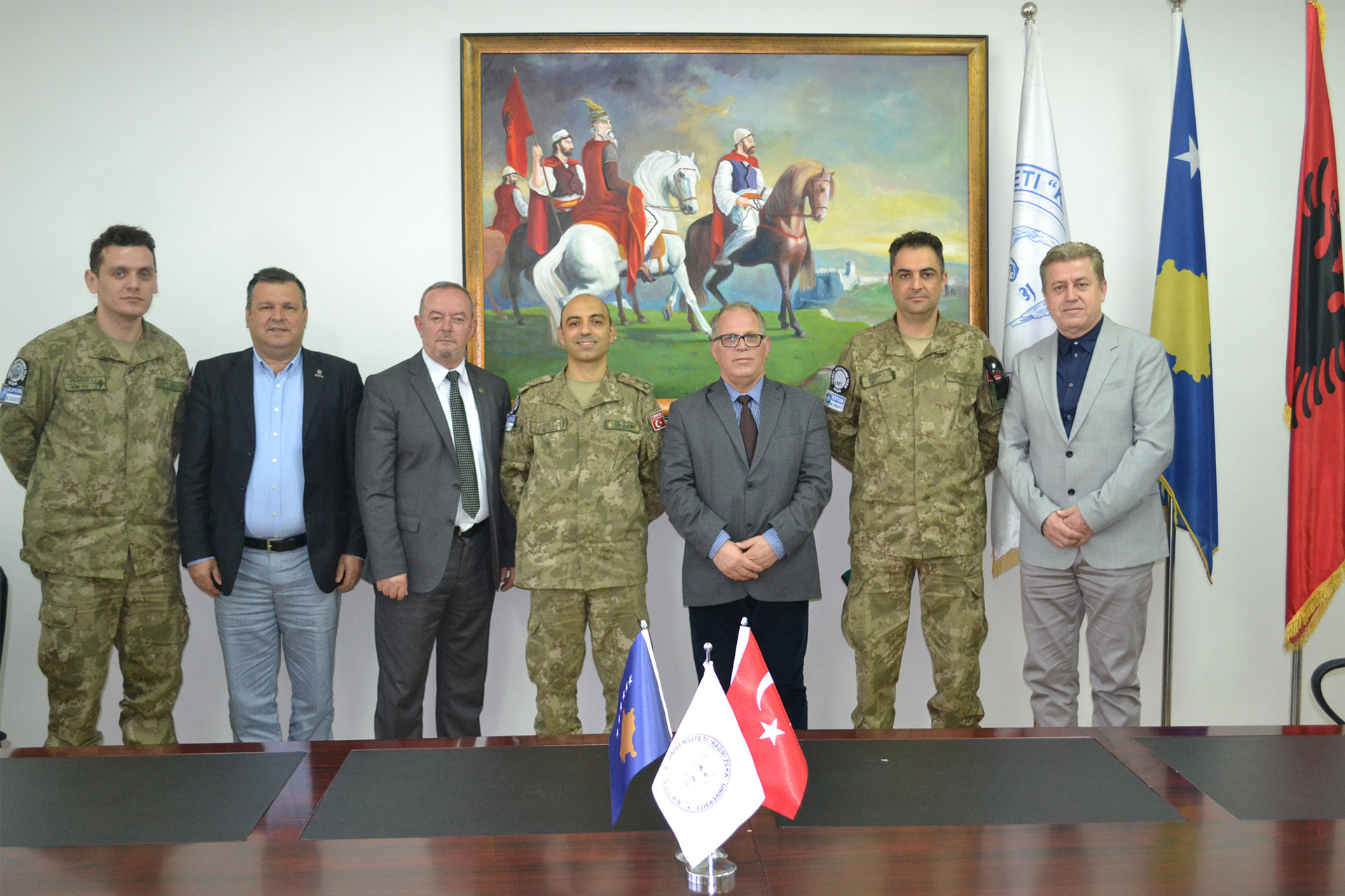 Menaxhmenti i UKZ-së ka pritur në takim Komandantin e KFOR-it nga LMT në Gjilan