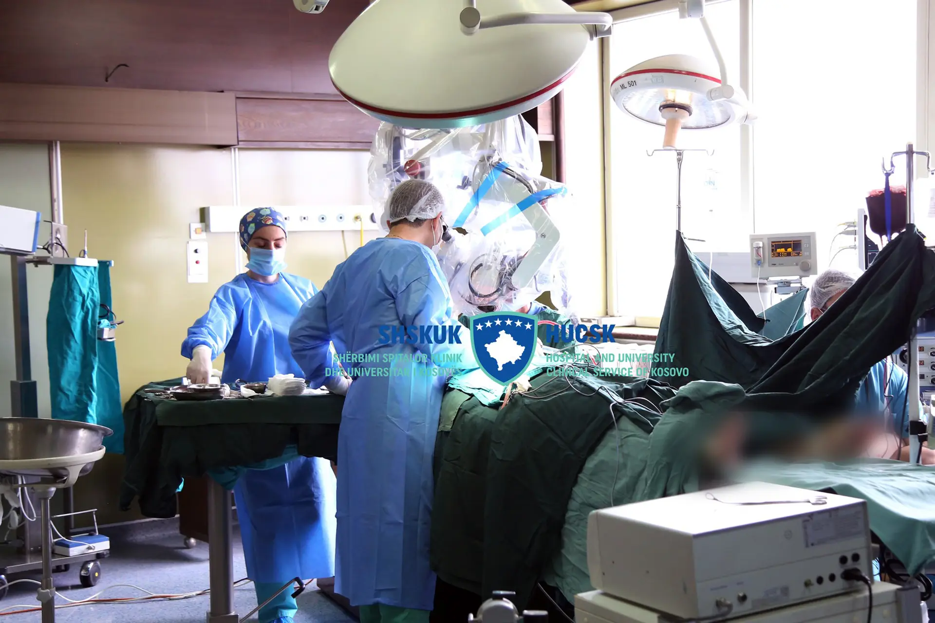 Në Klinikën e Neurokirurgjisë nga janari deri në nëntor janë kryer 623 operacione të ndryshme të natyrës neurokirurgjike