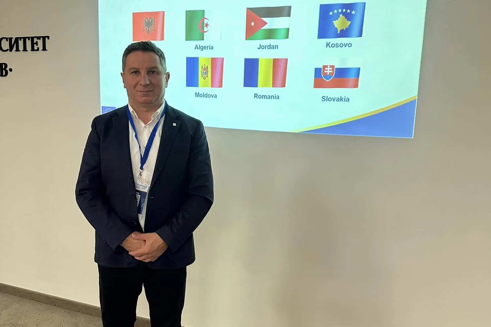 Rektori i UKZ-së hapi javën Erasmus+ Staff week në Universitetin “Angel Kanchev” Ruse në Bullgari