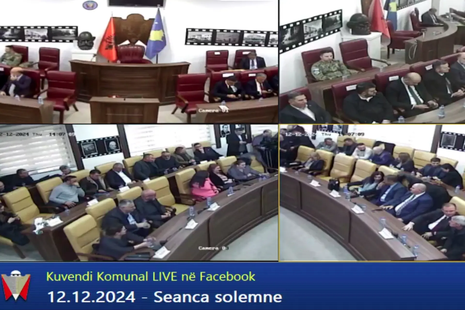 Seanca solemne për shpalljen Qytetar Nderi  të z. Qemal Minxhozi 