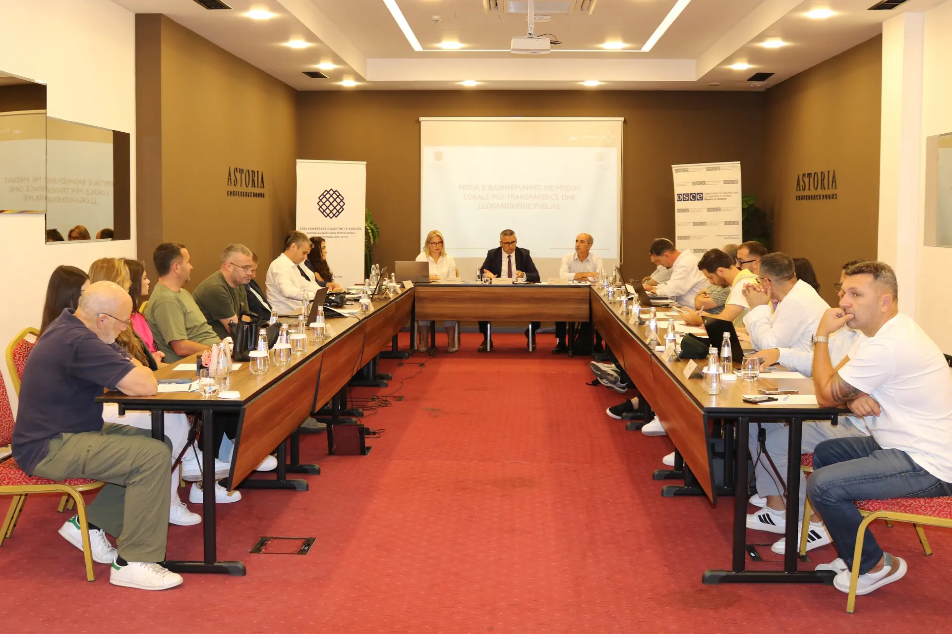 ZKA-ja mbajti punëtorinë e radhës në Gjilan në kuadër të nismës për bashkëpunim me mediat lokale