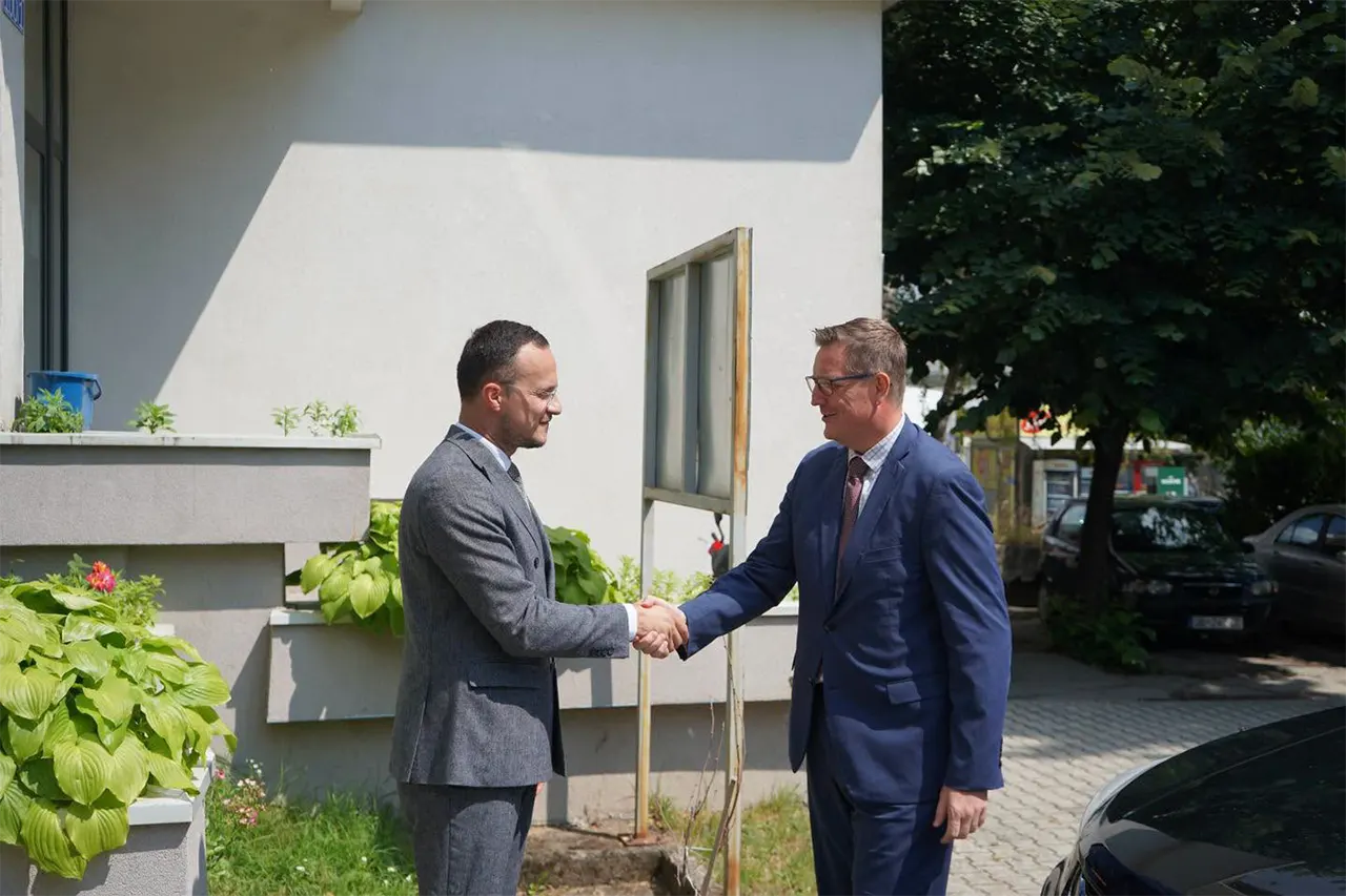 Kryetari Hyseni: Mirëpritëm në Gjilan ambasadorin e Republikës së Sllovenisë në Kosovë, Borut Blaj