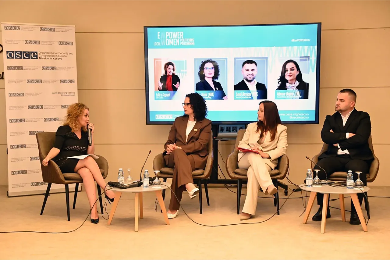 Kryesuesja e Kuvendit Komunal të Kamenicës, paneliste në EmPOWER