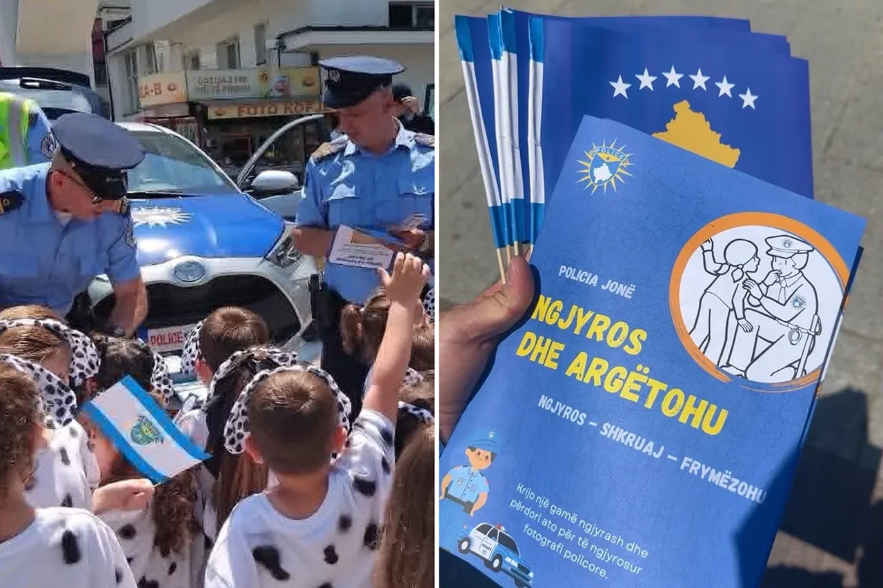 Policia e Kosovës pjesë e projektit “Së bashku për siguri dhe buzëqeshje” me rastin e Ditës Ndërkombëtare të Fëmijëve