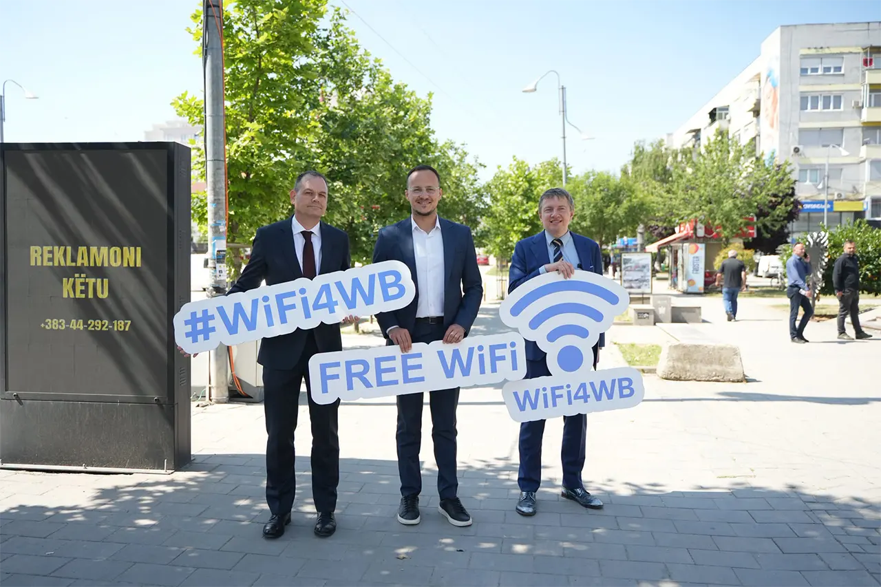 Hyseni: Internet falas në Gjilan, në vendet më të frekuentuara nga qytetarët!
