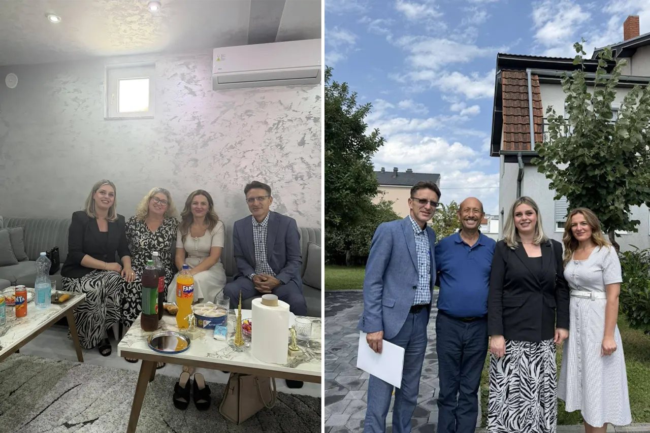 Vizitojnë familjet strehuese, mirënjohje dhe respekt i thellë për këto familje