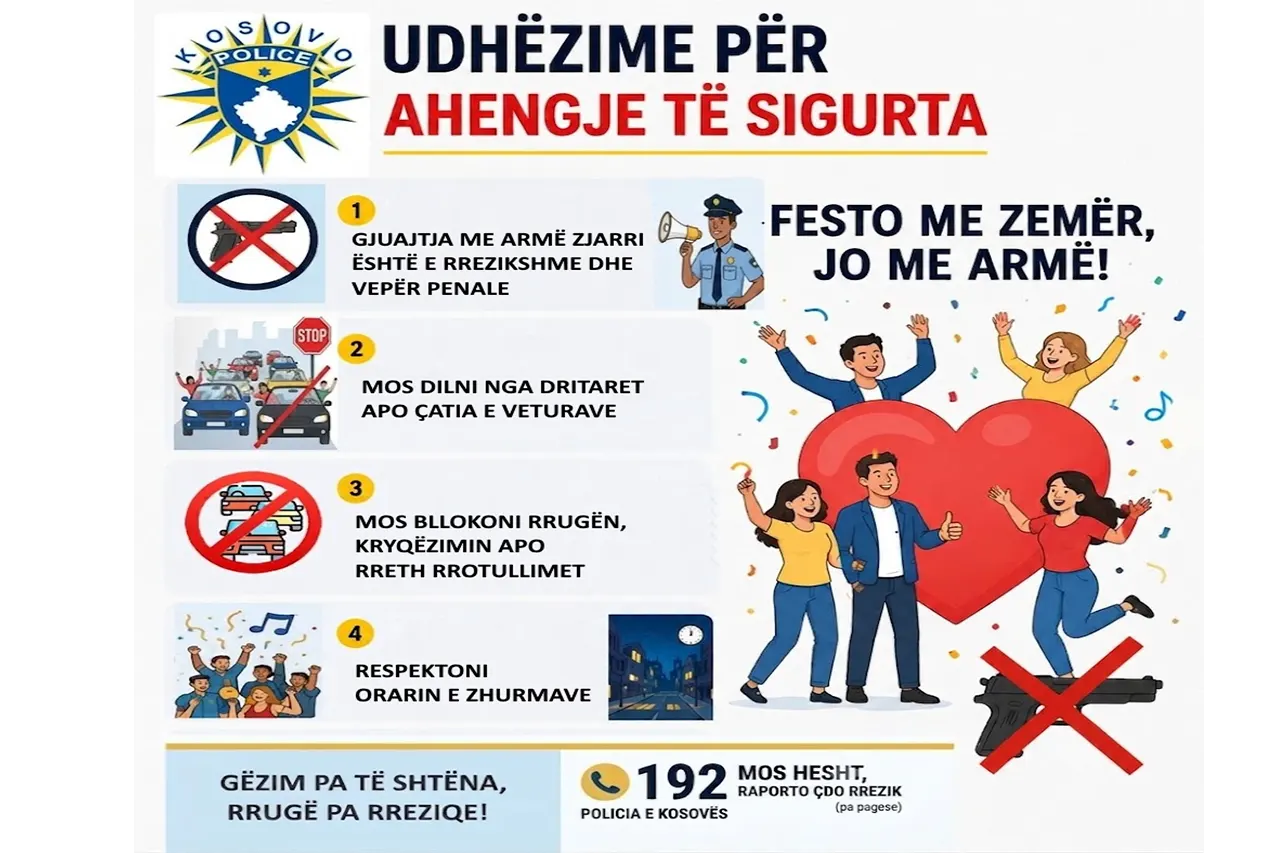 Gëzim pa të shtëna, rrugë pa rreziqe