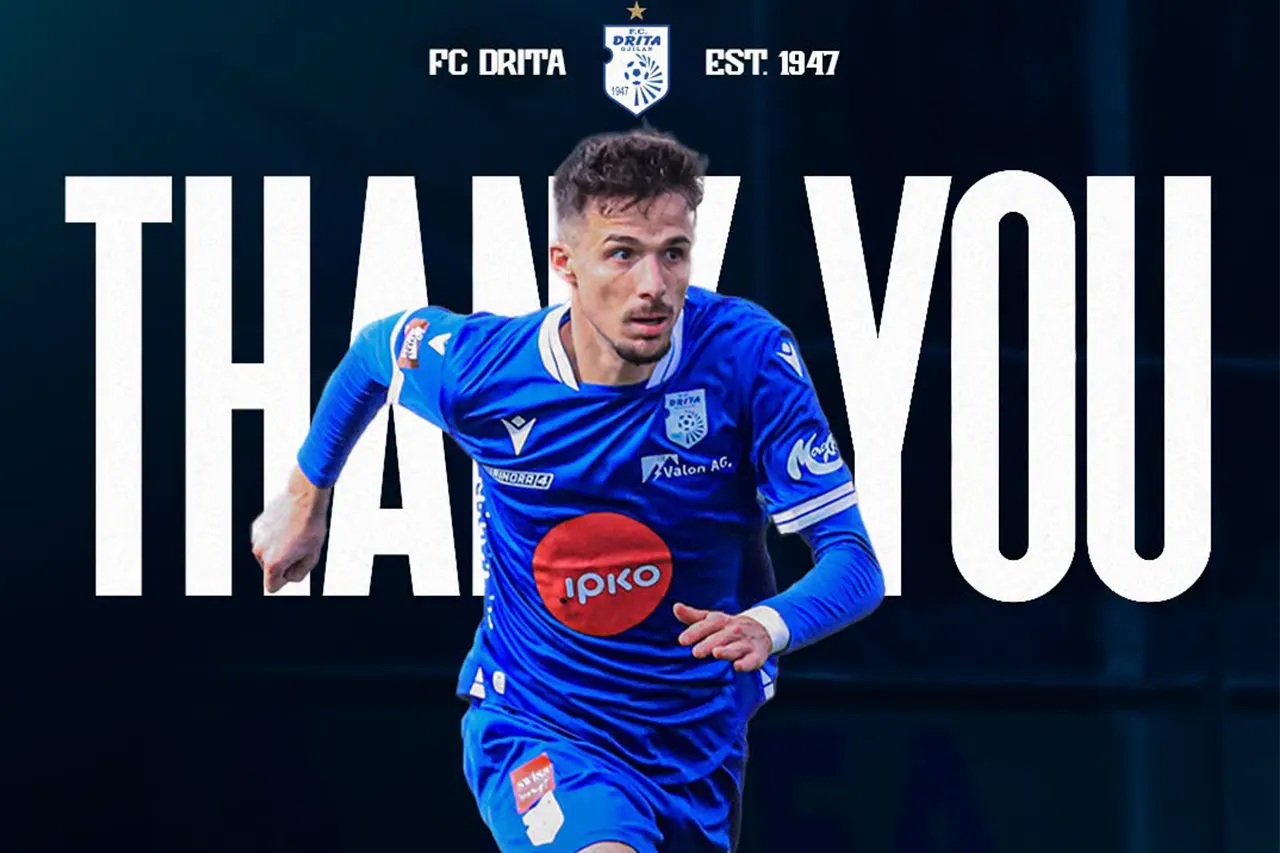 FC Drita liron futbollistin Florent Ramadani
